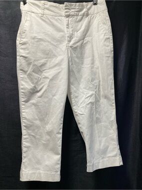 Part Two Copenhagen White Cropped Pants Straight Leg Women’s EU 38